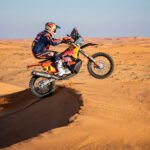 Toby Price (AUS) of Red Bull KTM Factory Racing races during stage 06 of Rally Dakar2023 from Hail to Al Duwadimi, Saudi Arabia on January 06, 2023 // Marcelo Maragni / Red Bull Content Pool // SI202301060043 // Usage for editorial use only //